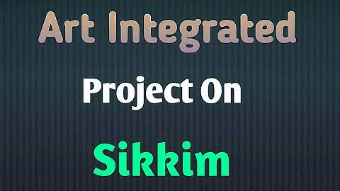 Art integrated project on Sikkim || Physics project of Sikkim || Jotherang Loop project