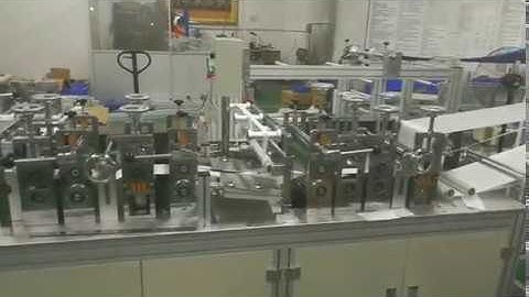 automatic fish type mask making machine