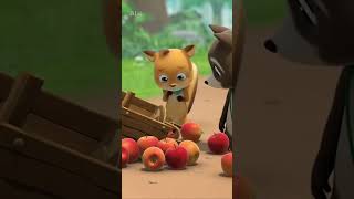 The Little Fox & The Magic Forest 🌈🦊 | Heartwarming Animated Story for Kids #shorts