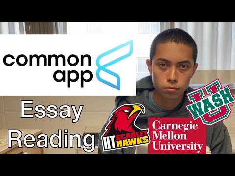 carnegie mellon common app essay