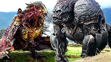 Metal Gorilla VS Iron Eagle | Transformers: Rise of the Beasts | CLIP