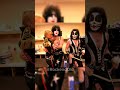 Kiss Backstage with hilarious moment 🎸🔥🤟🏻 #classicrock #kiss #behindthescenes