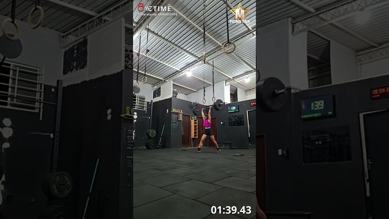 Prova 3 CLEAN AND JERK ( 1 RM) qualifier Monstar Games 2026.