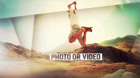 Abstract Shapes Simple Slideshow | After Effects template