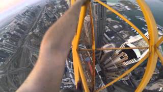 Wild: Guy Free-Climbs The World's Tallest Residential Building In Dubai!