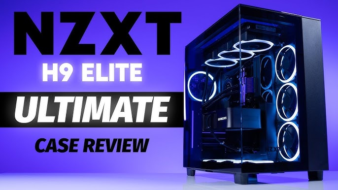 NZXT launches H9 Flow and H9 Elite mid-tower chassis supporting up to 10  fans