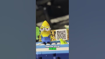 LEGO QR Code unlocks a SURPRISE video! MINIONS!