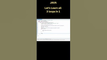Loops in Java #shorts