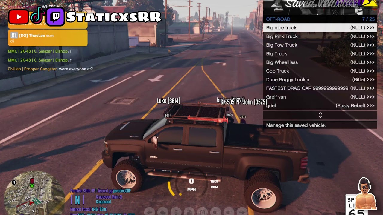 PSRP Running It Up FiveM YouTube