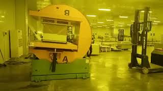 Customize C Type Flipper table  180° or rotator for platen material