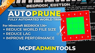 Auto Prune for MCPE [WINDOWS 10] | MCPE Launcher | Minecraft Bedrock Edition Tutorial [1.16+]
