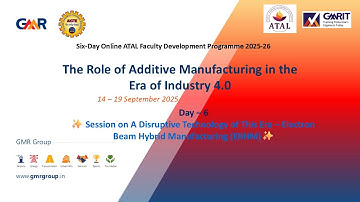 AICTE ATAL GMRIT FDP Day 6 Session 12 on A Disruptive Technology of This Era – EBHM