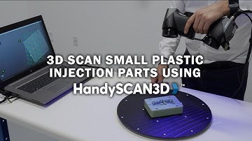 Create and inspect plastic injection parts faster with the HandySCAN BLACK