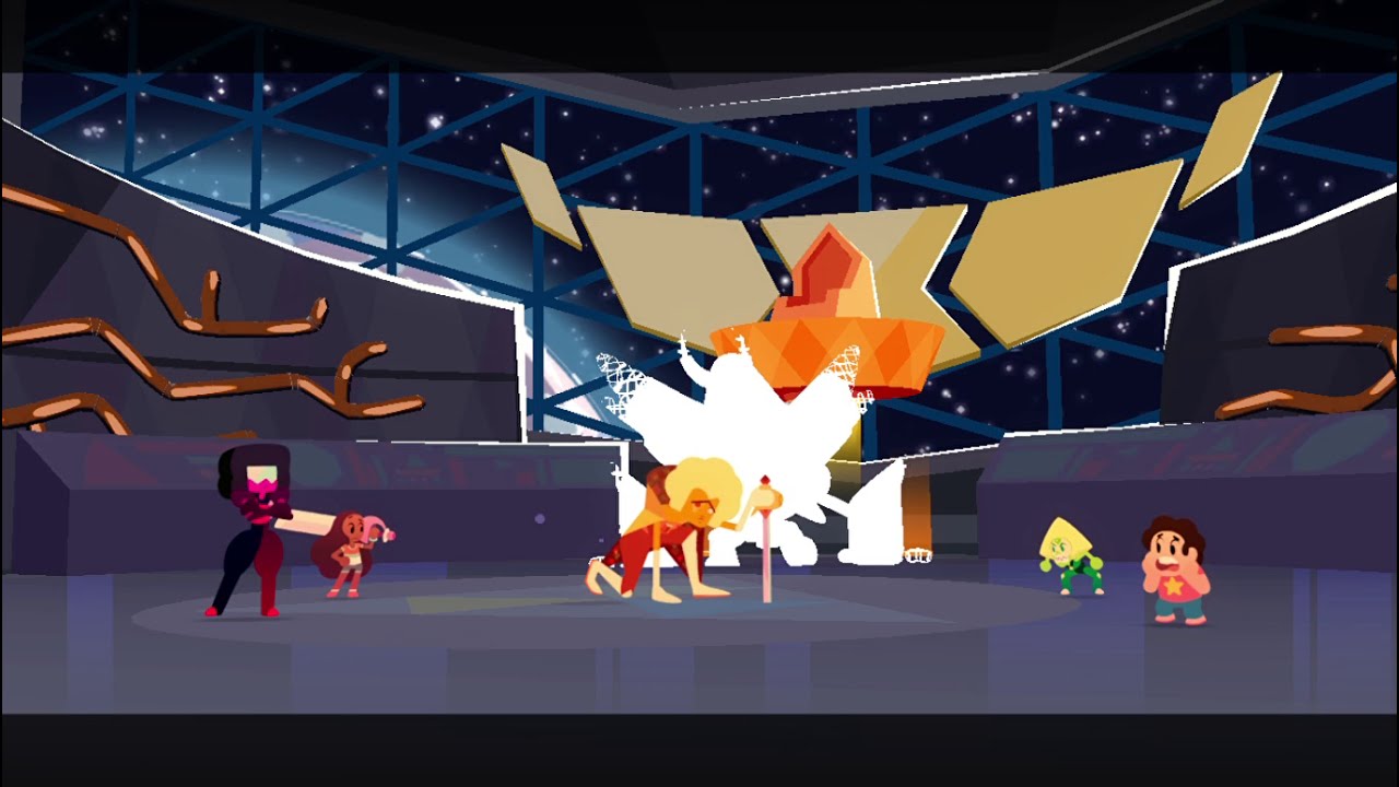 Steven Universe Save the Light Hessonite Battle Hessonite Ship