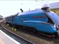 LNER A4 No 4492 on its first public run 16 April 2011 a film by Fred Ivey