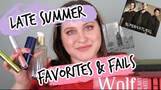 Late Summer Favorites & Fails  2020 MAKEUP, SKIN CARE, BOOKS, MUSIC & SHOWS