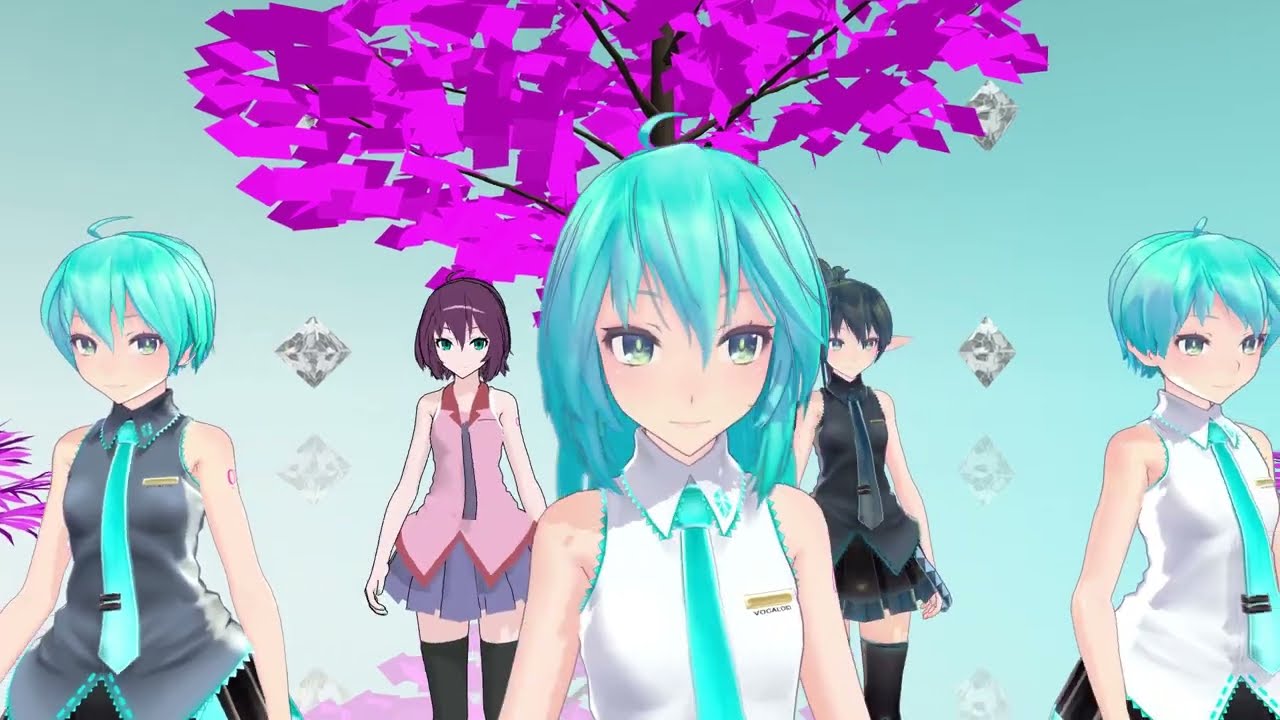 【MMD】Tdaシスターズ　デフォ服改変モデル更新告知　その２