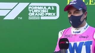 2020 Turkish Grand Prix: Sergio Perez Post-Qualifying Interviews