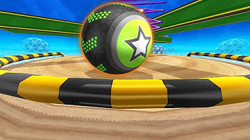 Going Balls, SpeedRun, Going Balls Portal Run Gameplay Level 487