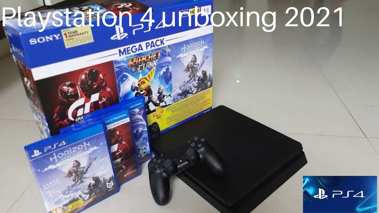 Unboxing of new playstation4 slim 1tb 2021. YouTube