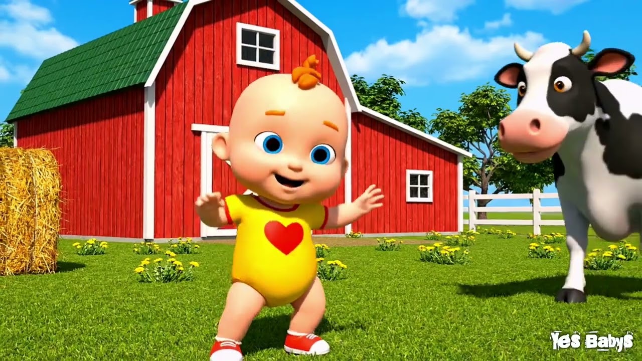 YES BABYS: Cartoon video for kids|cartoon animals for kids song 