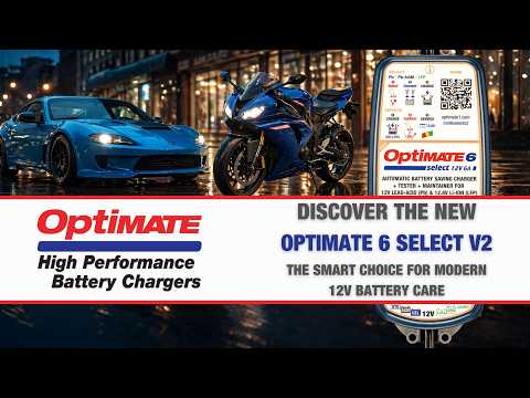 OptiMate 6 Select V2 Explained: Smart Charging for Modern 12V Batteries