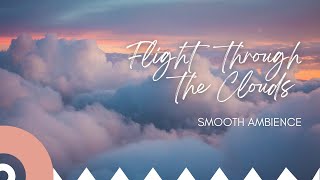 🌥 4K 2 hours Floating Above Clouds [Relaxing Music Loop Calming, Meditation] ☁️