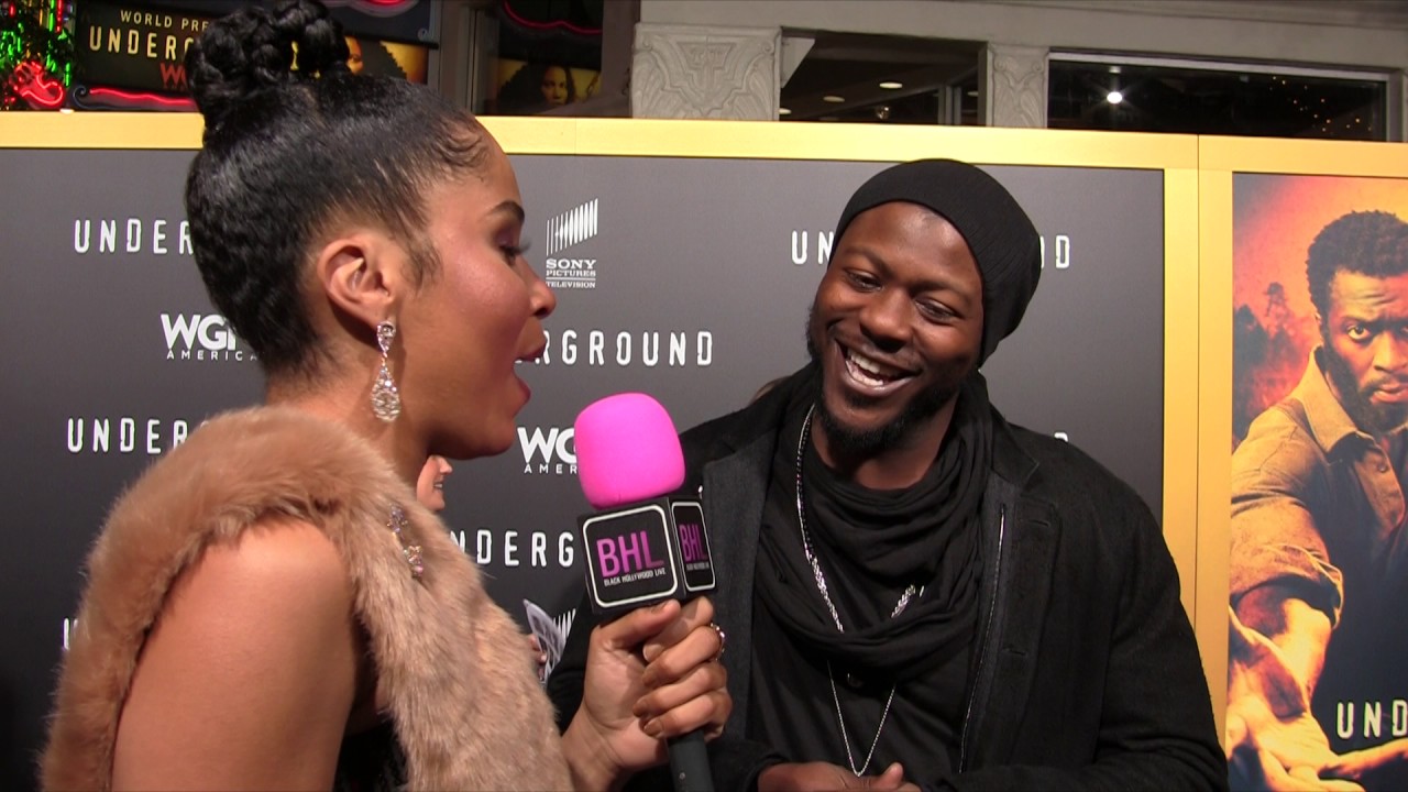 Edwin Hodge @ Underground Season 2 Premiere | Black Hollywood Live