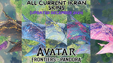 All Current Ikran Skins - Avatar Frontiers Of Pandora (UPDATED DECEMBER 2024)