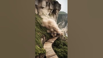 The Bridge Collapsed Without Warning #building #shorts