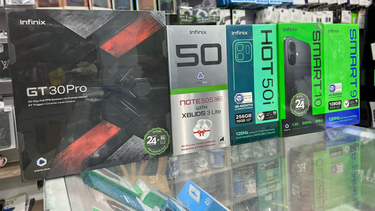 كل إصدارات Infinix | GT30 Pro 