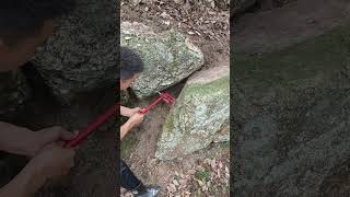 Jack Enfiado Entre As Pedras, Iniciando O Teste De Expansão Veja Se A Diferença Aumenta Comsucesso