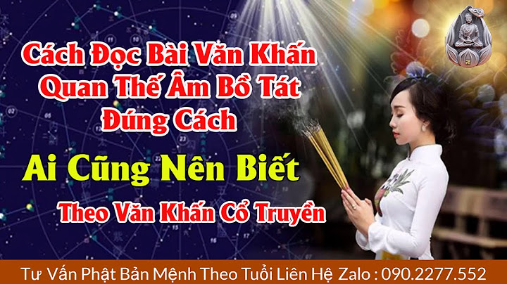 Bài văn khấn phật bà quan thế âm bồ tát năm 2024