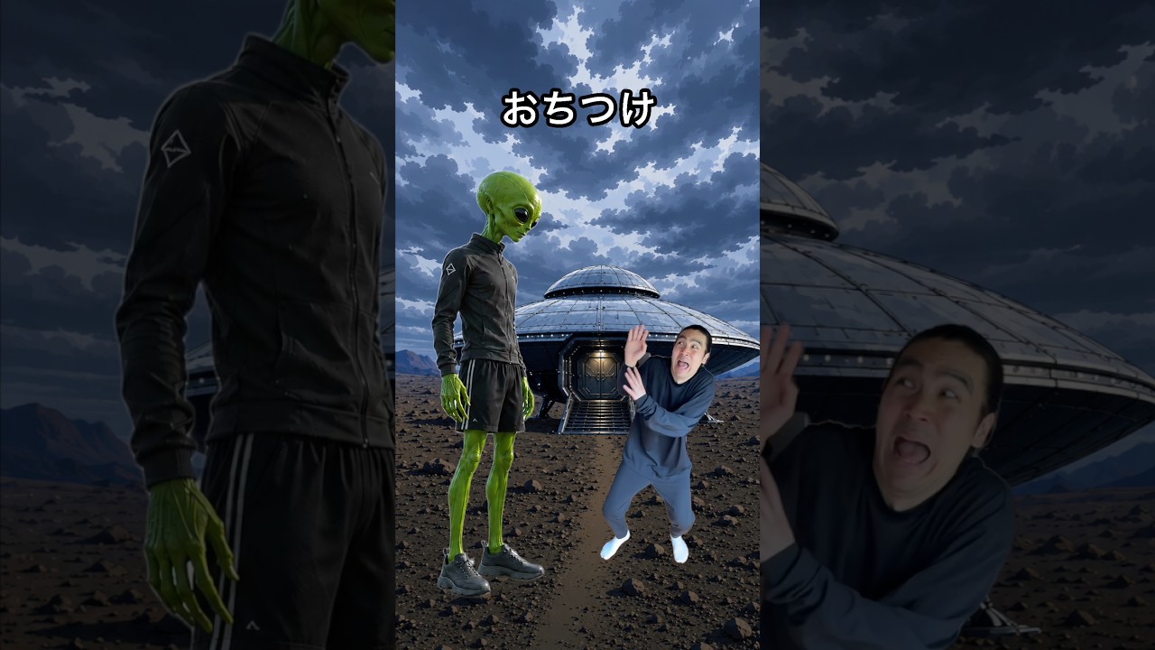 宇宙人がでたとき👽 #奇想天外 #空想暴走 #あにきゅう