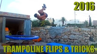Trampoline Flips & Tricks 2016