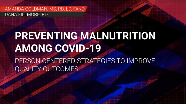 Webinar - Preventing Malnutrition Among COVID-19 w...