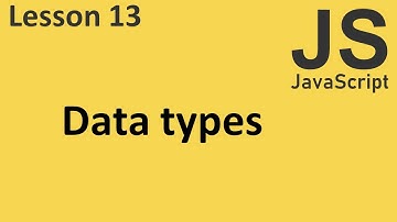 JavaScript: Data Types