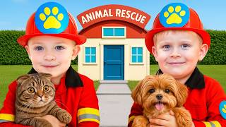 Oliver Y Adam Salvan A Los Animales