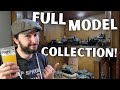 Scale model collection tour  walkthrough of my display cabinet