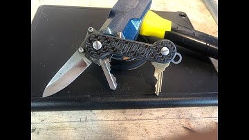 Marshall shows you how to make a Keybar knife insert