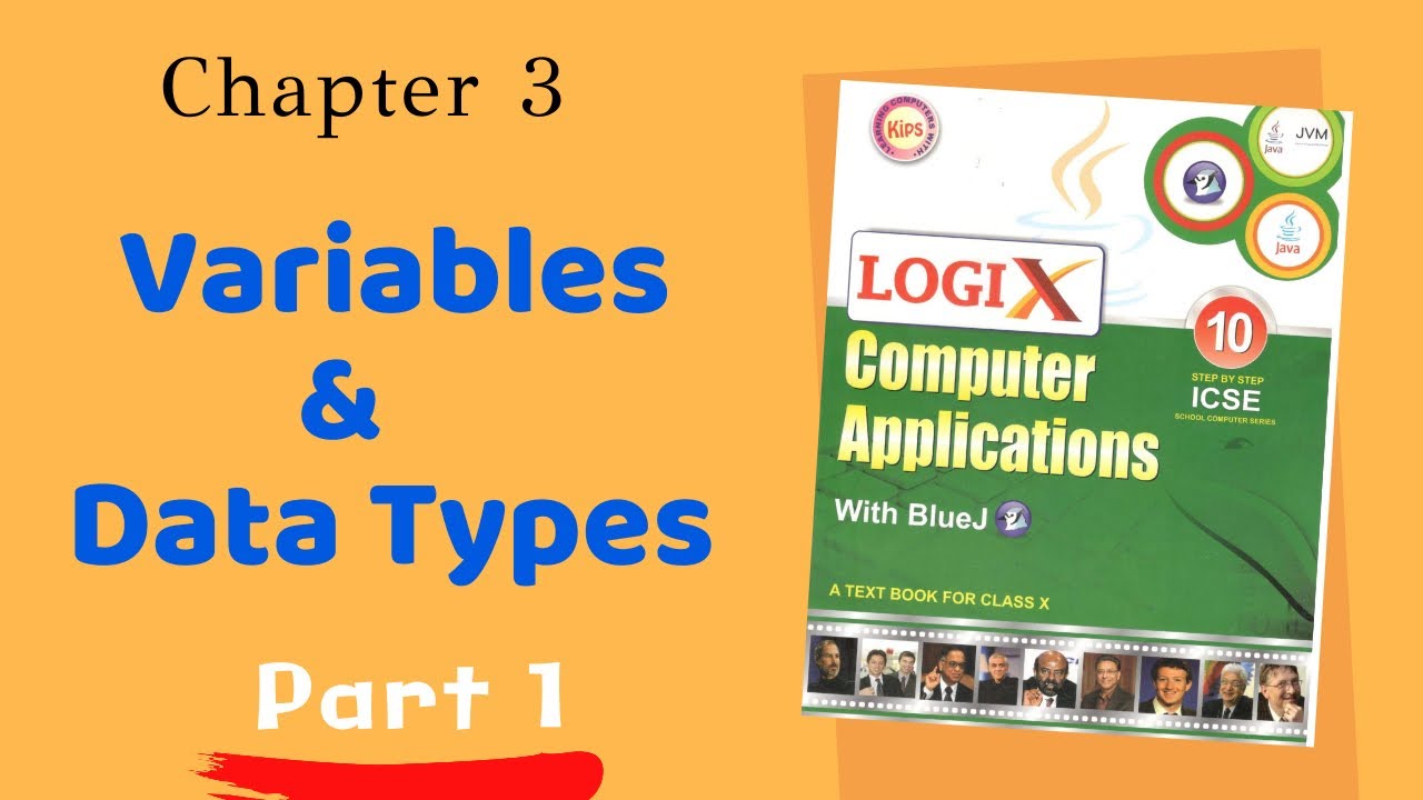 Variables And Data Types | Class 10th Computer Chapter 3 || ICSE Class ...