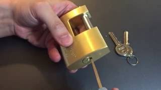 [219] Abus 82/90 Shutter Padlock Picked and Bypassed