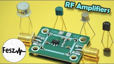 Gain block RF Amplifiers – Theory and Design [1/2]