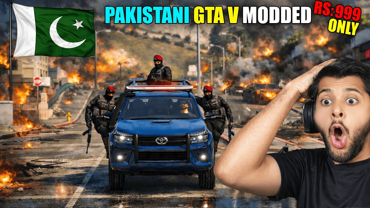 Pakistan Mod GTA 5 Pakistani Full Mod | Real Pakistan Police | Commandos Mod | Urdu ...