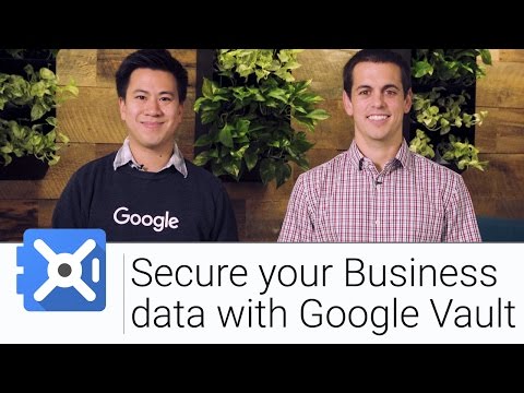 Secure Your Business Data with Google Vault | The G Suite Show