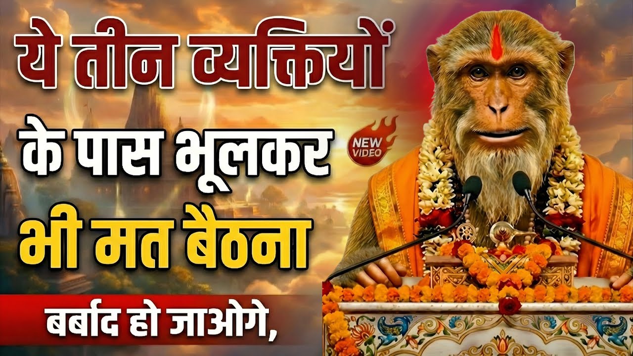 इन 3 तरह के लोगों के पास बैठना मतलब बर्बादी को बुलावा! 🚫🔥