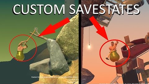 [2023] How To Get Custom Savestates For Getting Over It