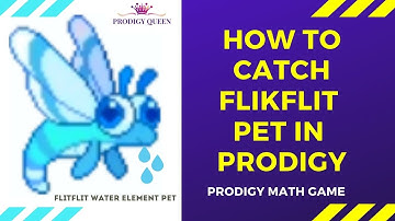 PRODIGY MATH GAME | How to CATCH a Flikflit Pet in Prodigy.
