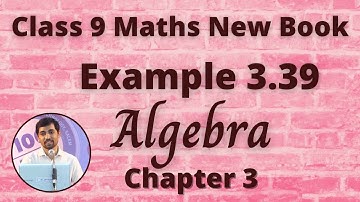 TN 9th Maths Example 3.39 Algebra Chapter 3 Synthetic Divisions TN Syllabus AlexMaths