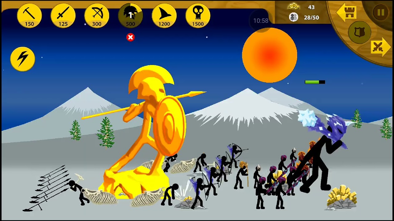 Tôi chơi stick war legacy lần 2